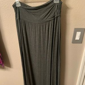 AB Studio Grey Maxi Skirt